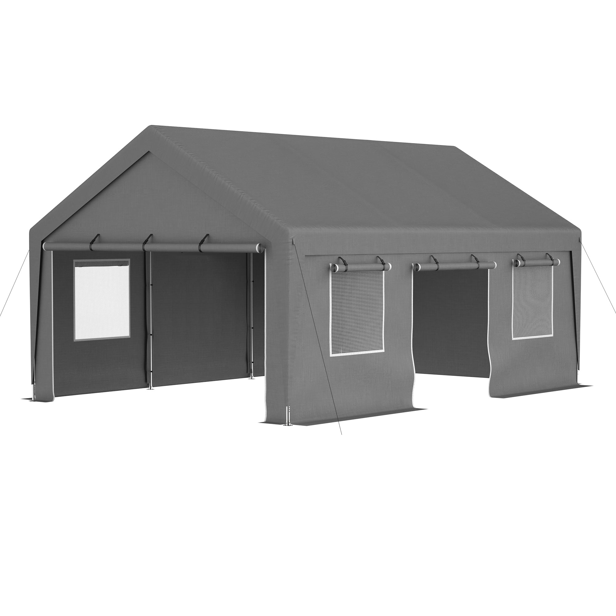 LZBEITEM 13x20FT Front door tarpaulin of carport