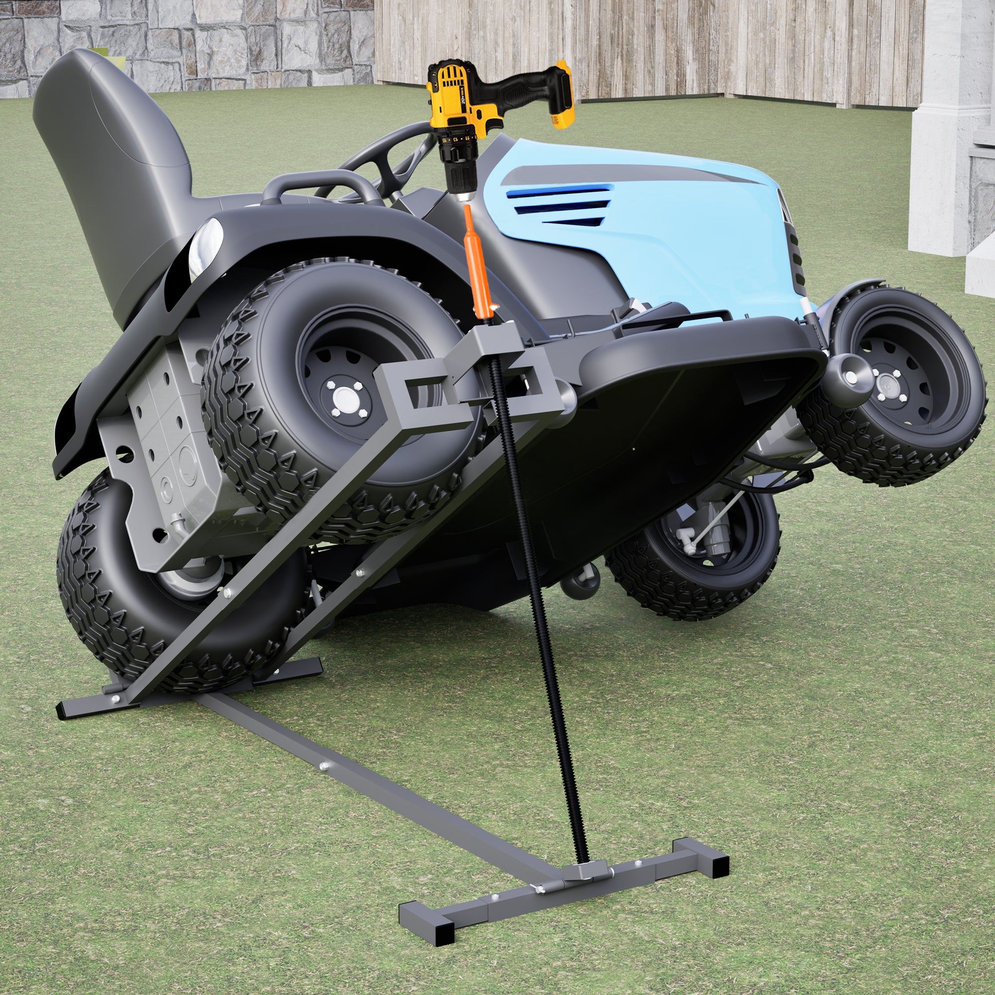 LZBEITEM Lawn Mower Lift Jack - 882 lbs