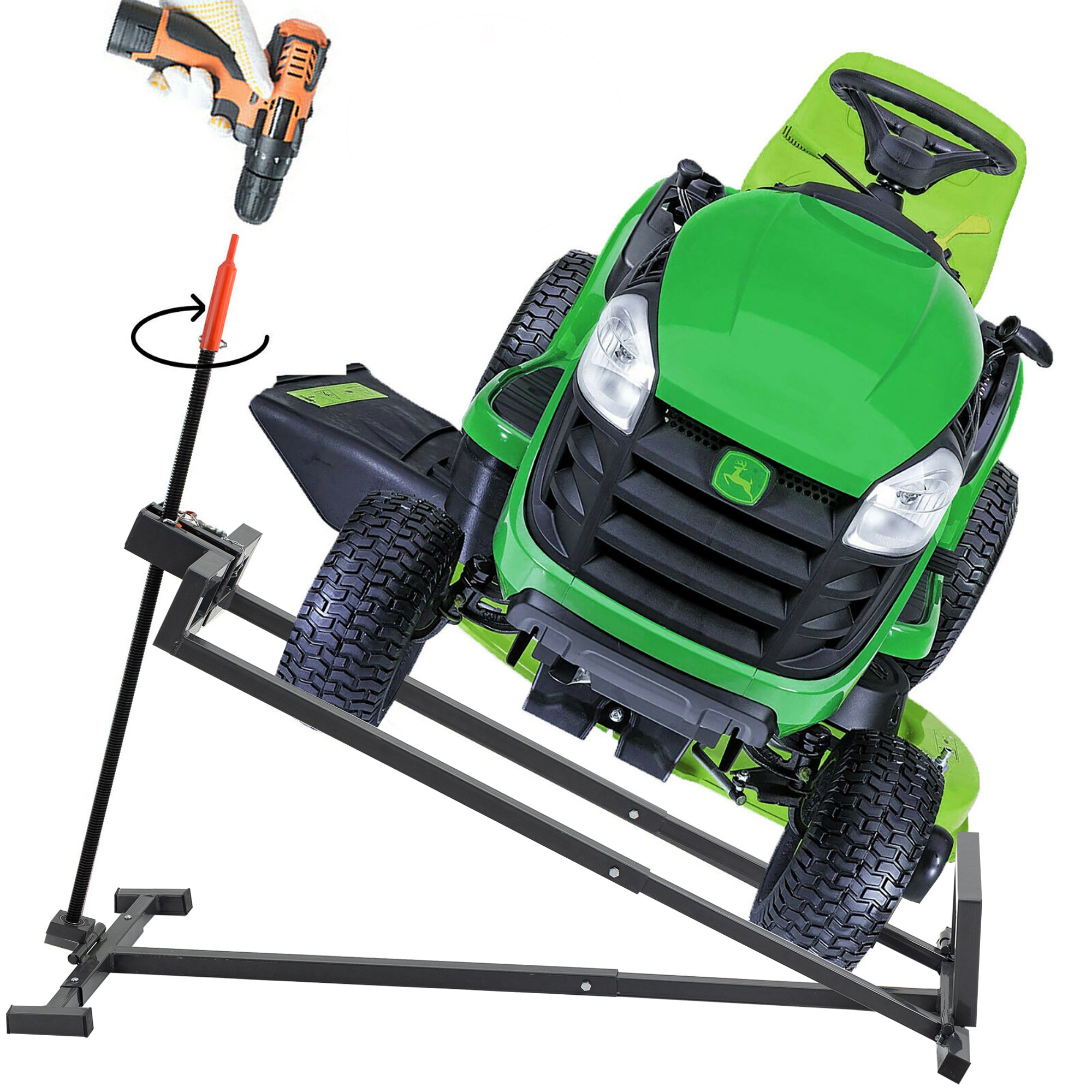 LZBEITEM Heavy Lawn Mower Lift Jack Rod - 882 lbs